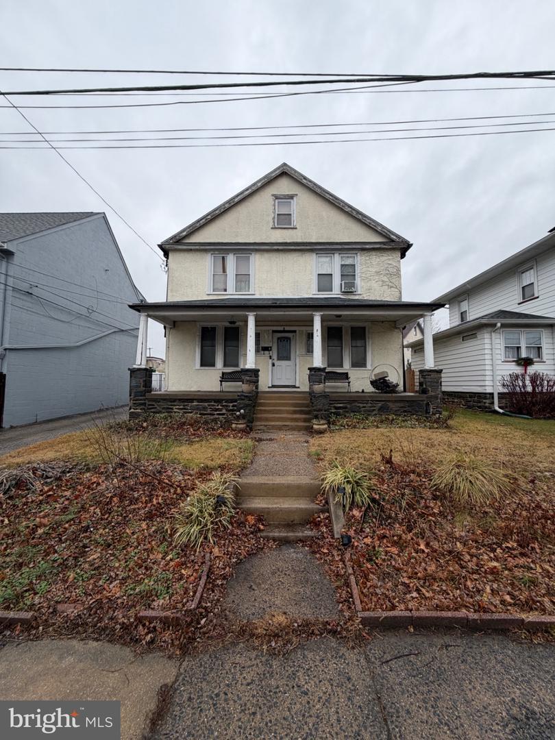 Street view of 6 N Brighton Ave before renovation